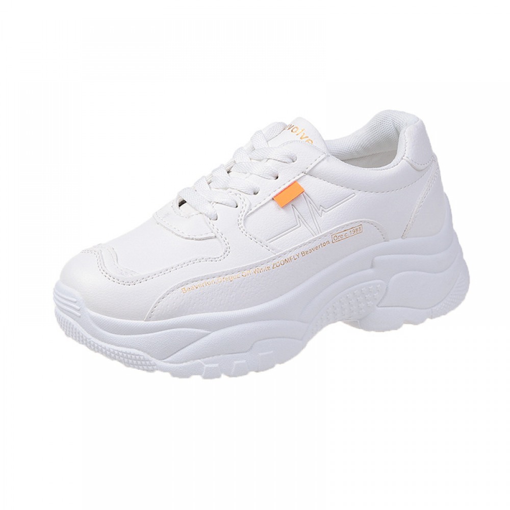 Spring And Summer New Sports Sneakers Women's Breathable Flat Bottom Running Street Shooting Shoes