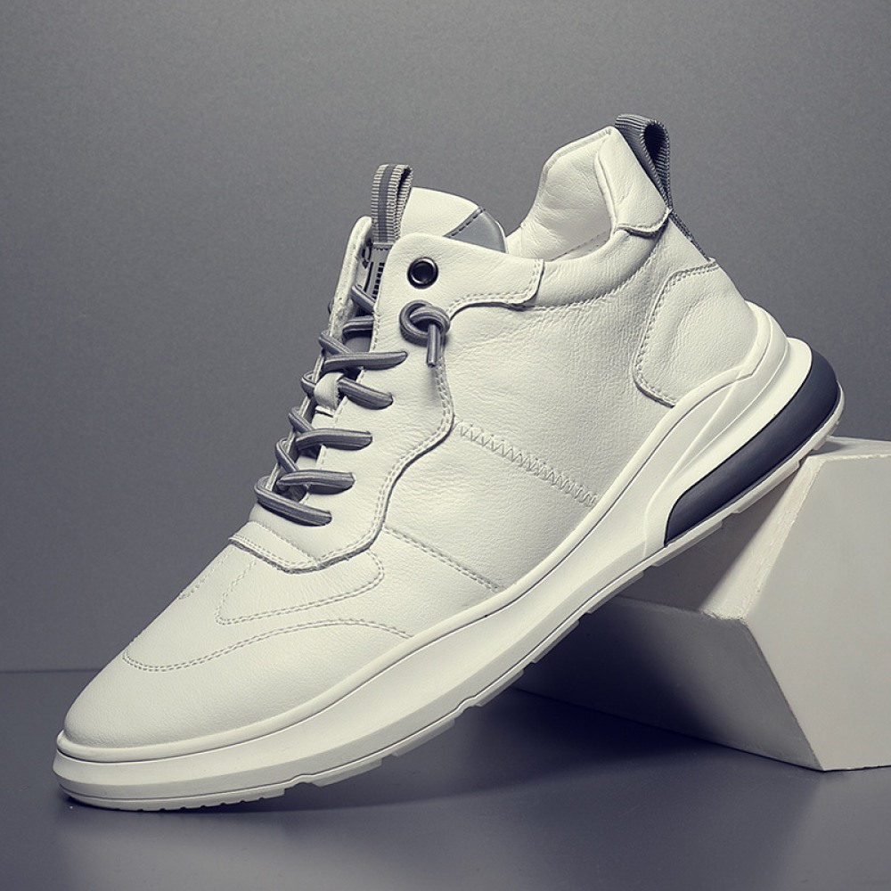 Trendy Hot Style Casual Sports Shoes Men's Leather Sneakers